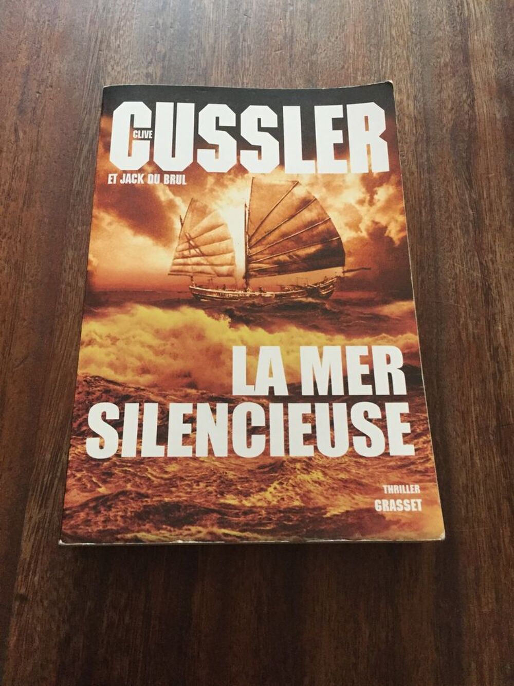 Livre &quot; La mer silencieuse &quot; Clive Cussler et Jac Livres et BD