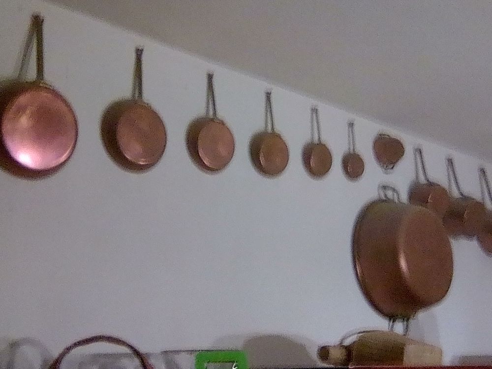 casseroles en cuivre Décoration