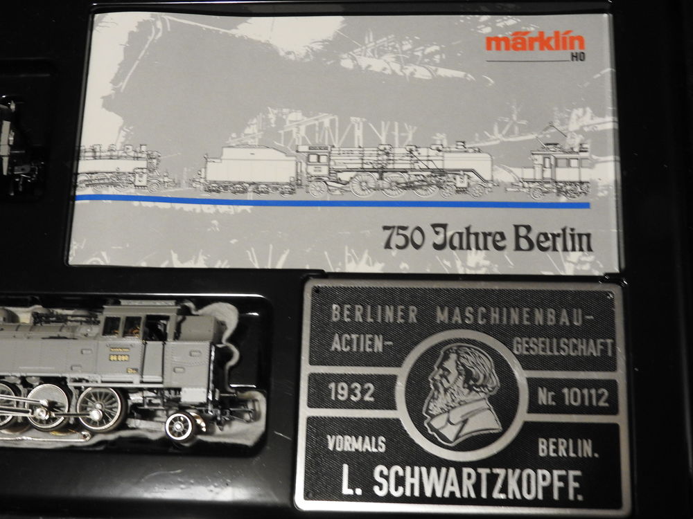 Echelle HO - M&auml;rklin coffret 3100 " 750 Jahre Berlin " 