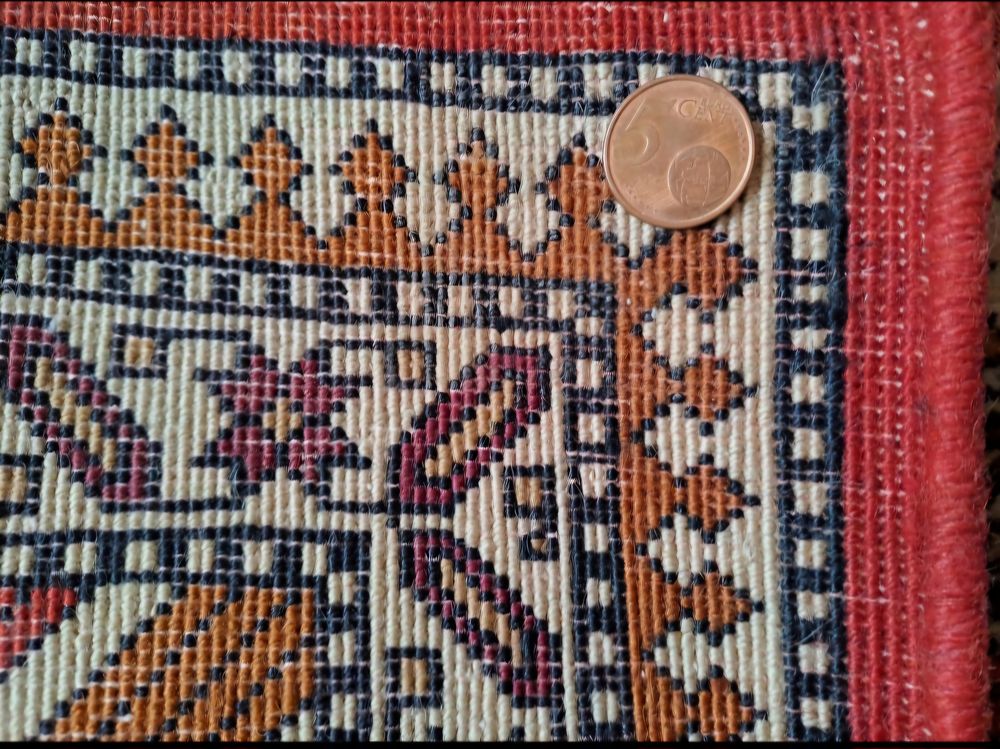 Tapis Caucase Est fait main en laine (Rare) Décoration