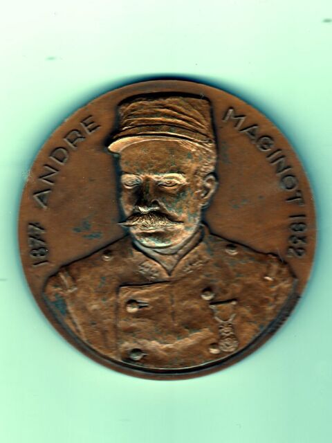 Médaille Fédération Nationale André Maginot 1877-1932 30 Doullens (80)
