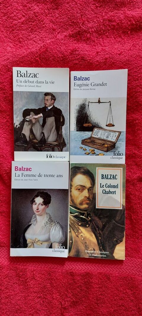 roman d'Honor de Balzac 10 Paris 12 (75)