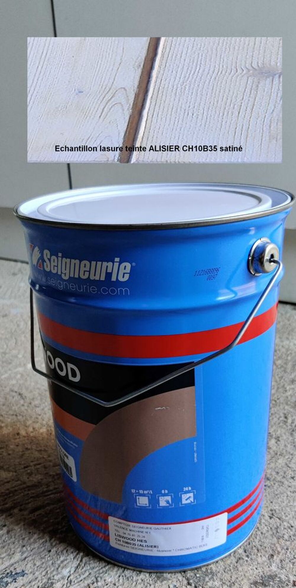 Lasure bois - Pot de 5L int&eacute;rieur / ext&eacute;rieur Bricolage