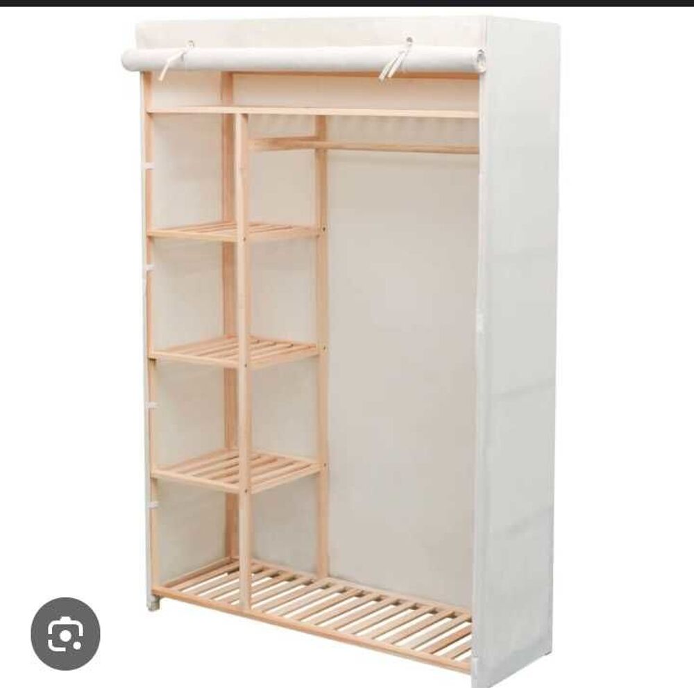 &eacute;tag&egrave;re penderie bois Meubles