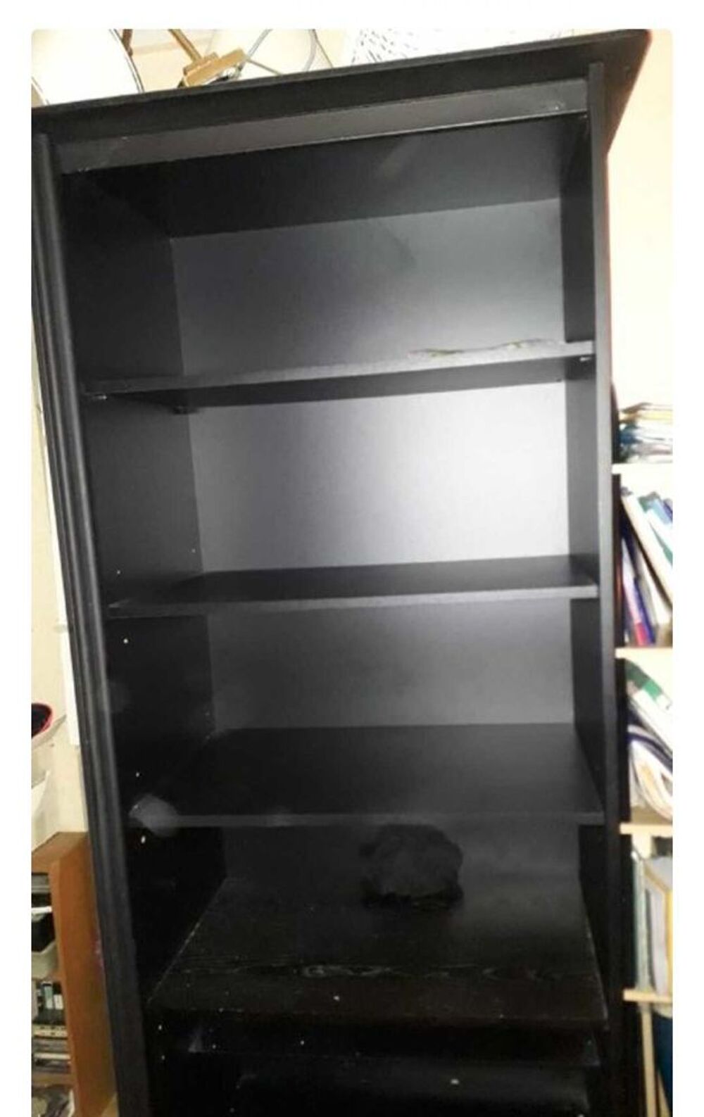 armoire noire Gautier portes coulissantes Meubles