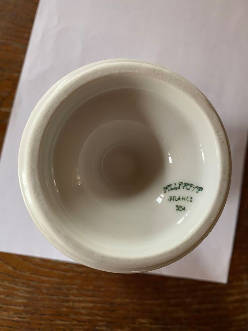 Mazagran porcelaine renard sign&eacute; 75 Cuisine