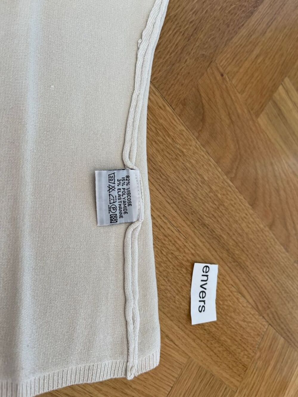 Femme, D&eacute;bardeur ''Autre Ton'' Taille 1, &eacute;cru Vêtements
