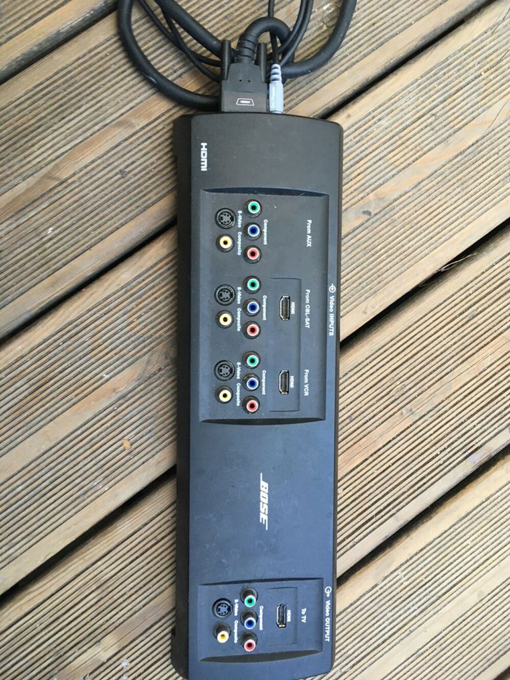 Bose Lifestyle VS-2 Multi connecteur HDMI/RCA/S-Vid&eacute;o Photos/Video/TV