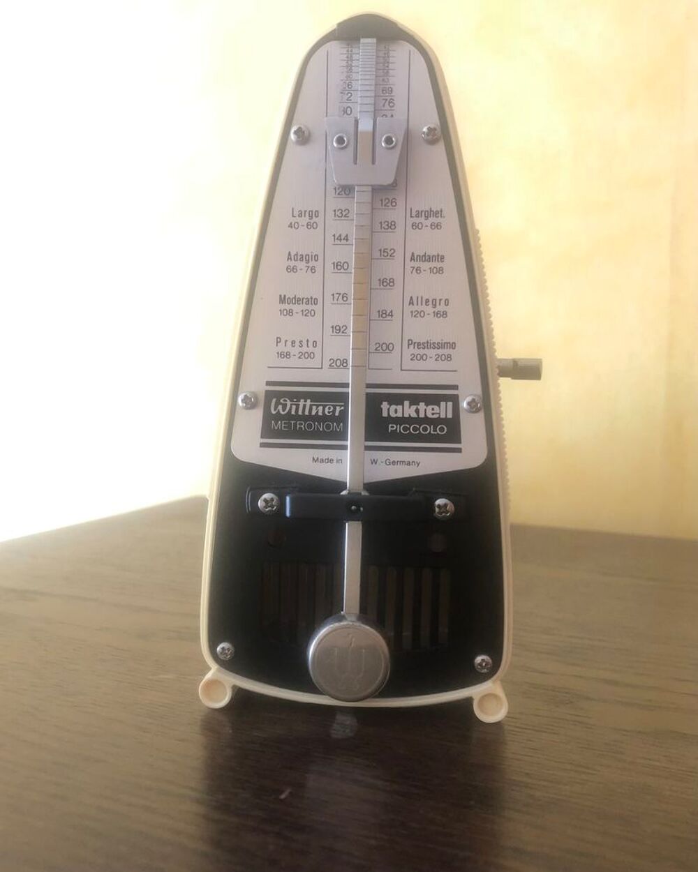 M&eacute;tronome Wittner Taktell Piccolo Ivoire Instruments de musique