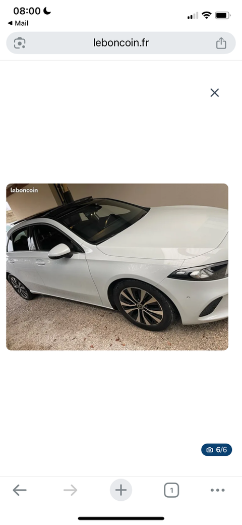 Mercedes Classe A 180 d 8G-DCT AMG Line 2022 occasion Noironte 25170