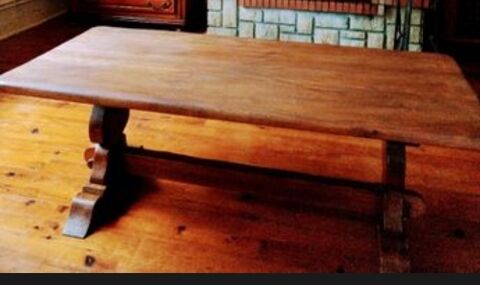 Table basse de salon en chne pais 50 Dijon (21)