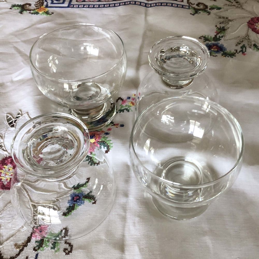 4 Coupes individuelles pour salade de fruits, cocktails... Cuisine