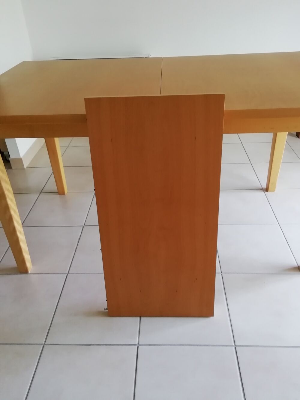 Table rectangle avec rallonges en pin massif Meubles