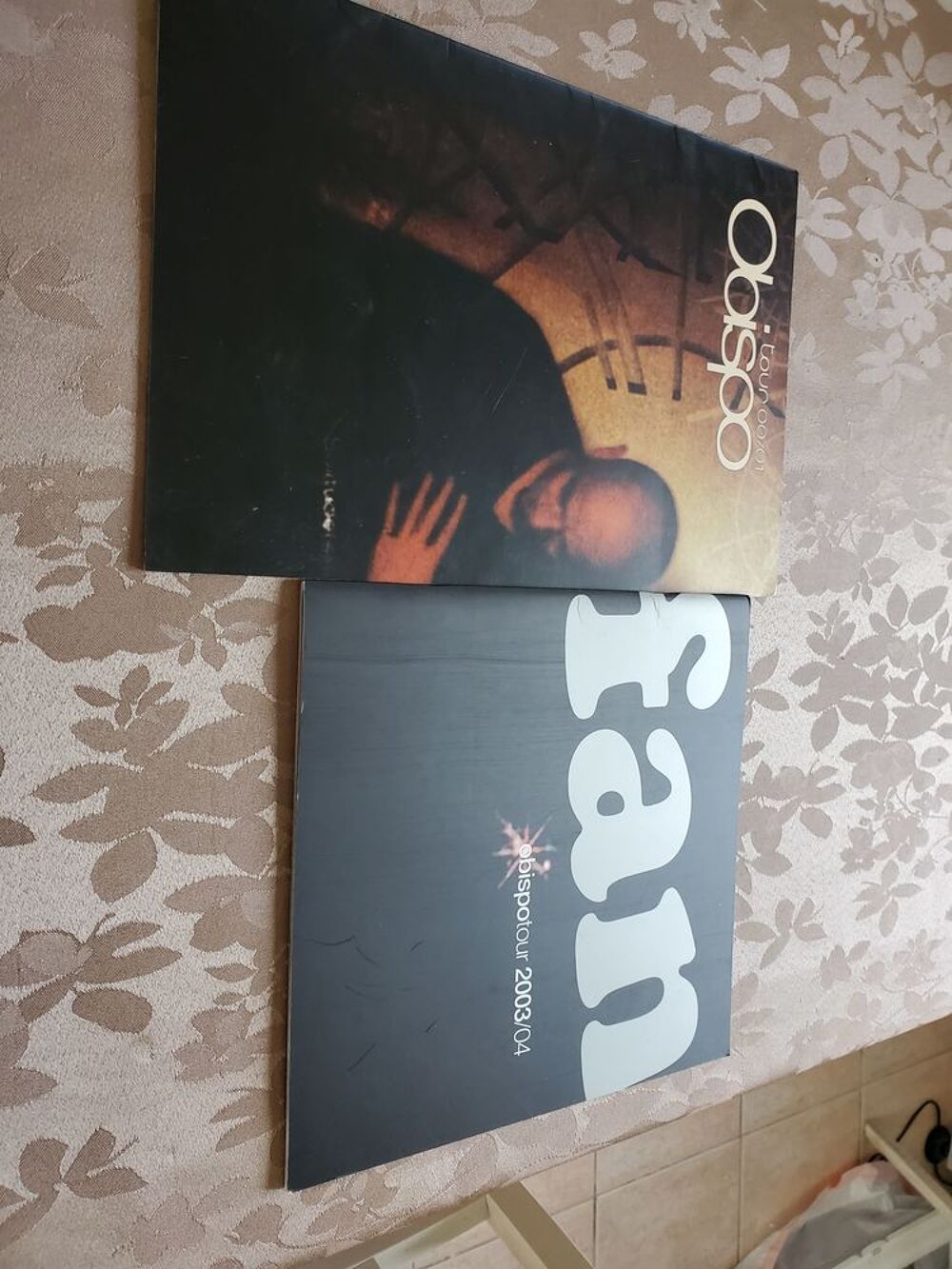 Ensemble CD + Livres + cadres Pascal Obispo CD et vinyles