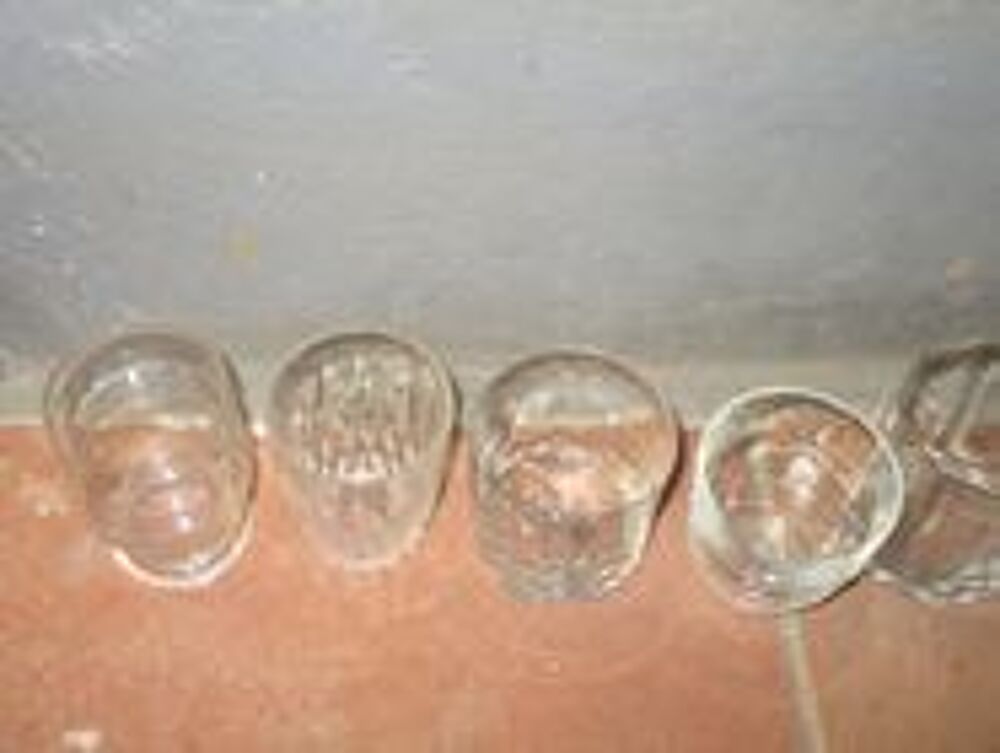 6 verres divers &agrave; choisir Décoration