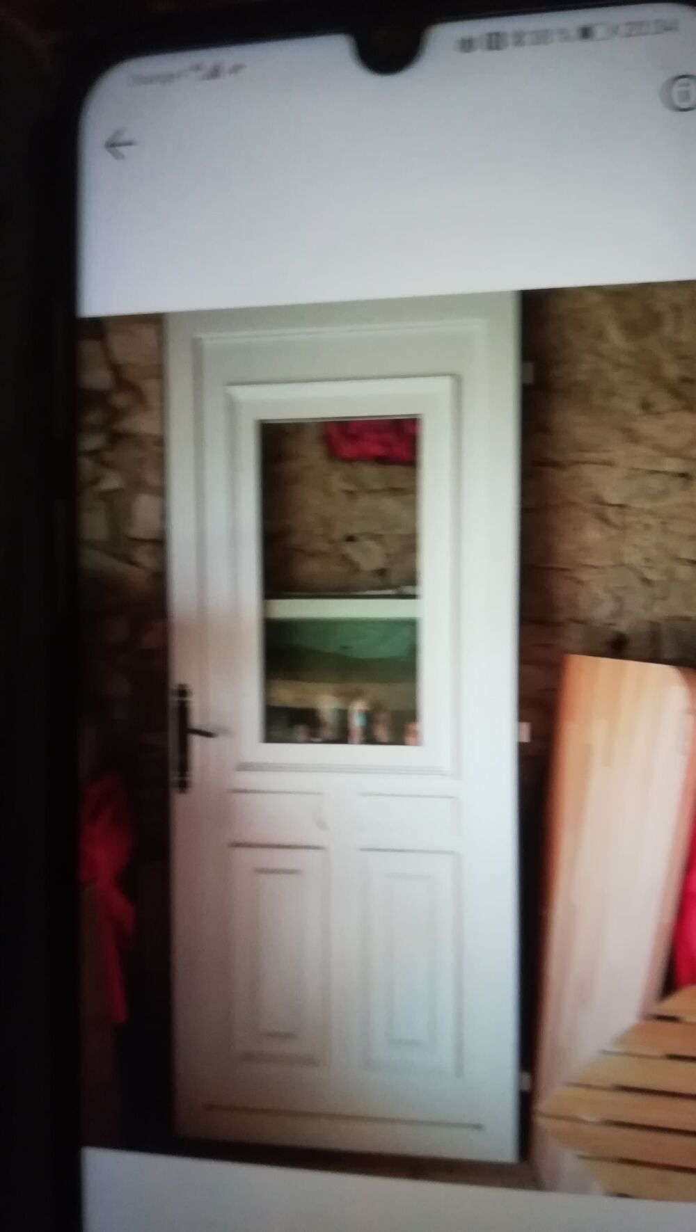 Porte d'Entr&eacute;e et fenetre double vitrage PVC. Bricolage