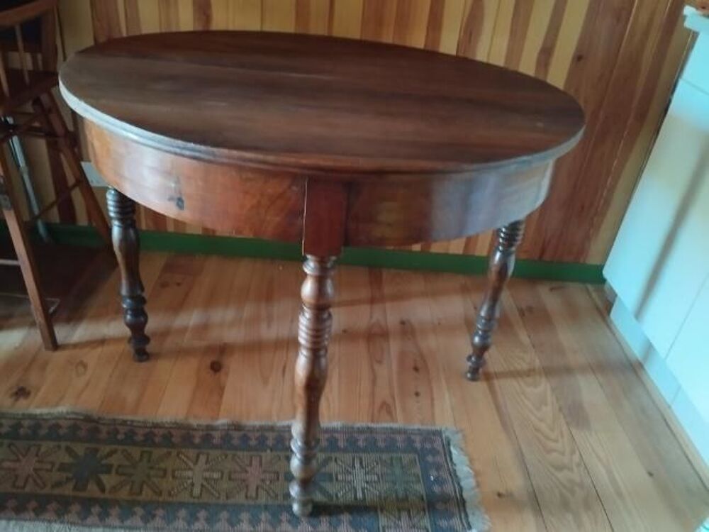 Table demi-lune en bois Meubles