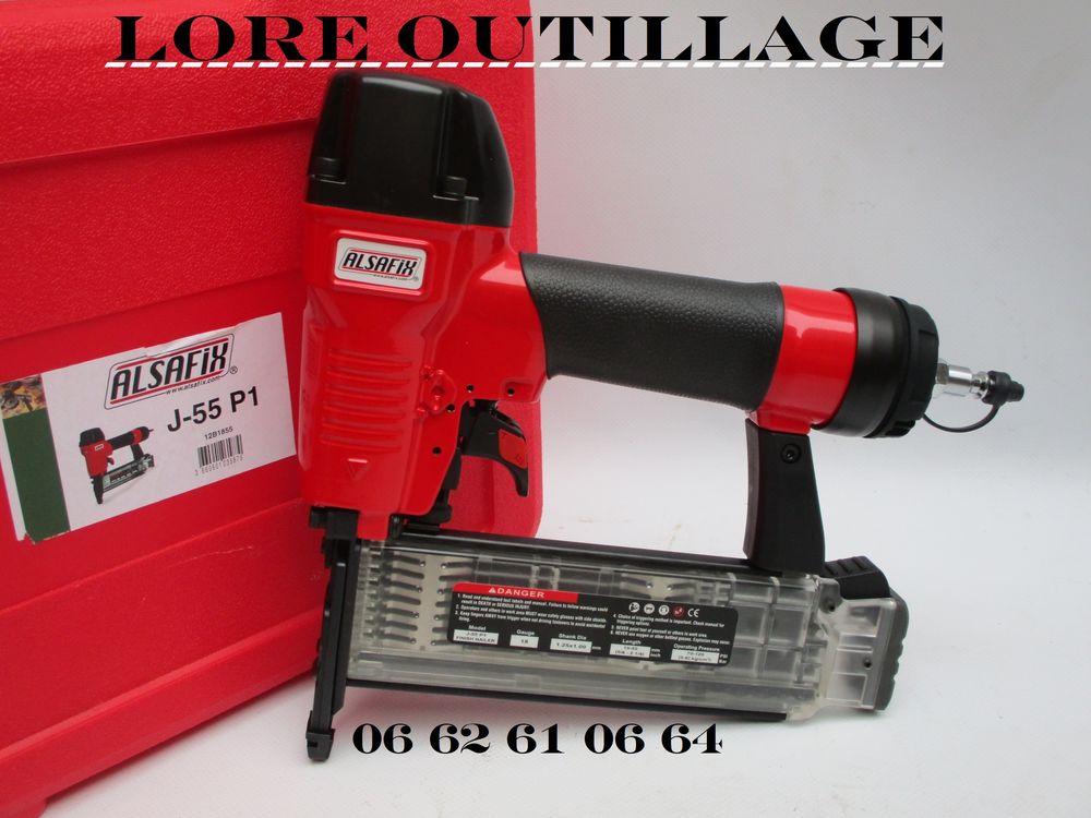 Alsafix J55-P1 / Cloueur de finition Bricolage