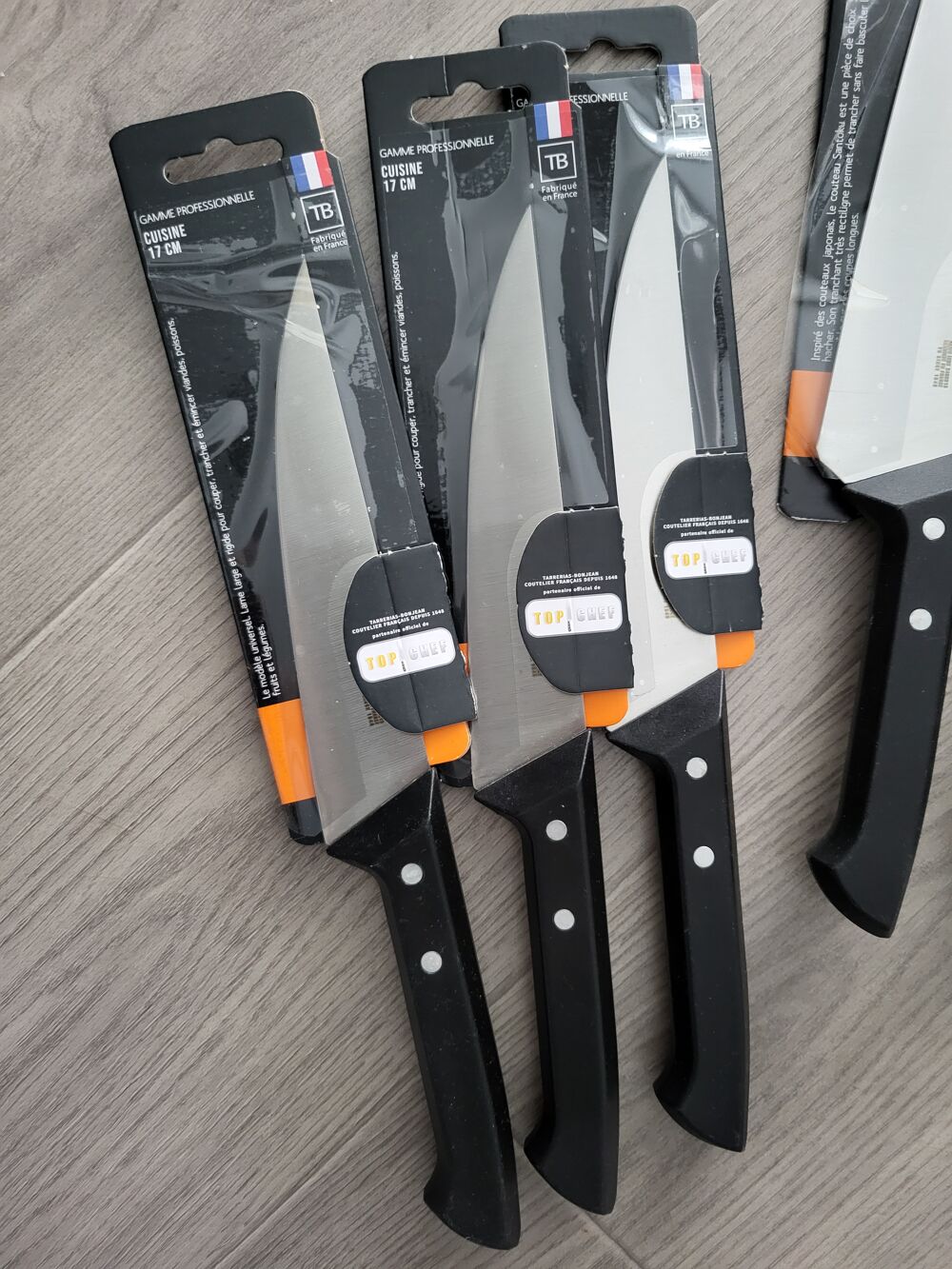 Couteaux TOP CHEF neuf Cuisine