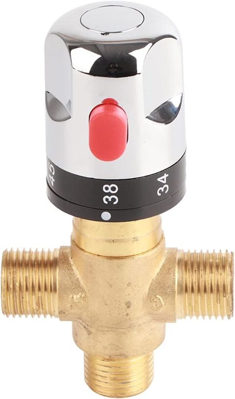 Mitigeur Thermostatique avec Raccords Mâles 1/2 NPT Laiton 23 Avion (62)