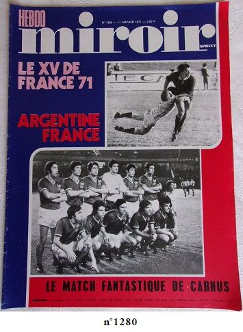 Miroir Sprint ann&eacute;e 1971 