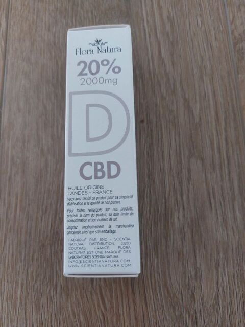 Huile de CBD Flora Natura 20 %   flacon 10 ml 45 La Seyne-sur-Mer (83)