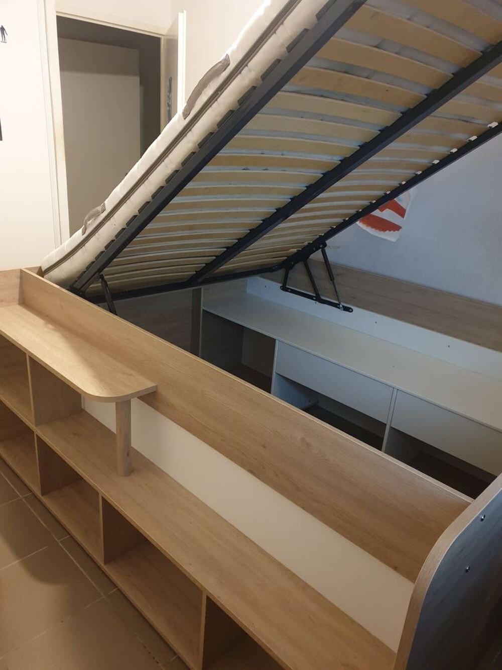 lit mezzanine avec rangement Meubles