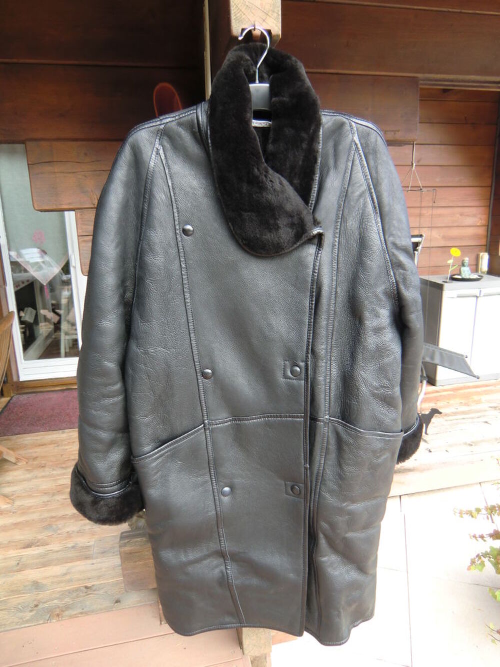 Manteau cuir et mouton Vêtements