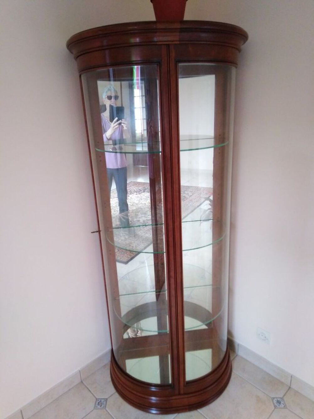 Vitrine 1/2 ronde Meubles