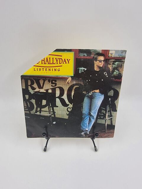 Vinyle 45 tours David Hallyday : Listening (Remix)  1 Vulbens (74)