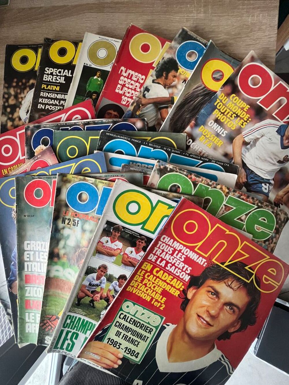 Collection de onze mondial 