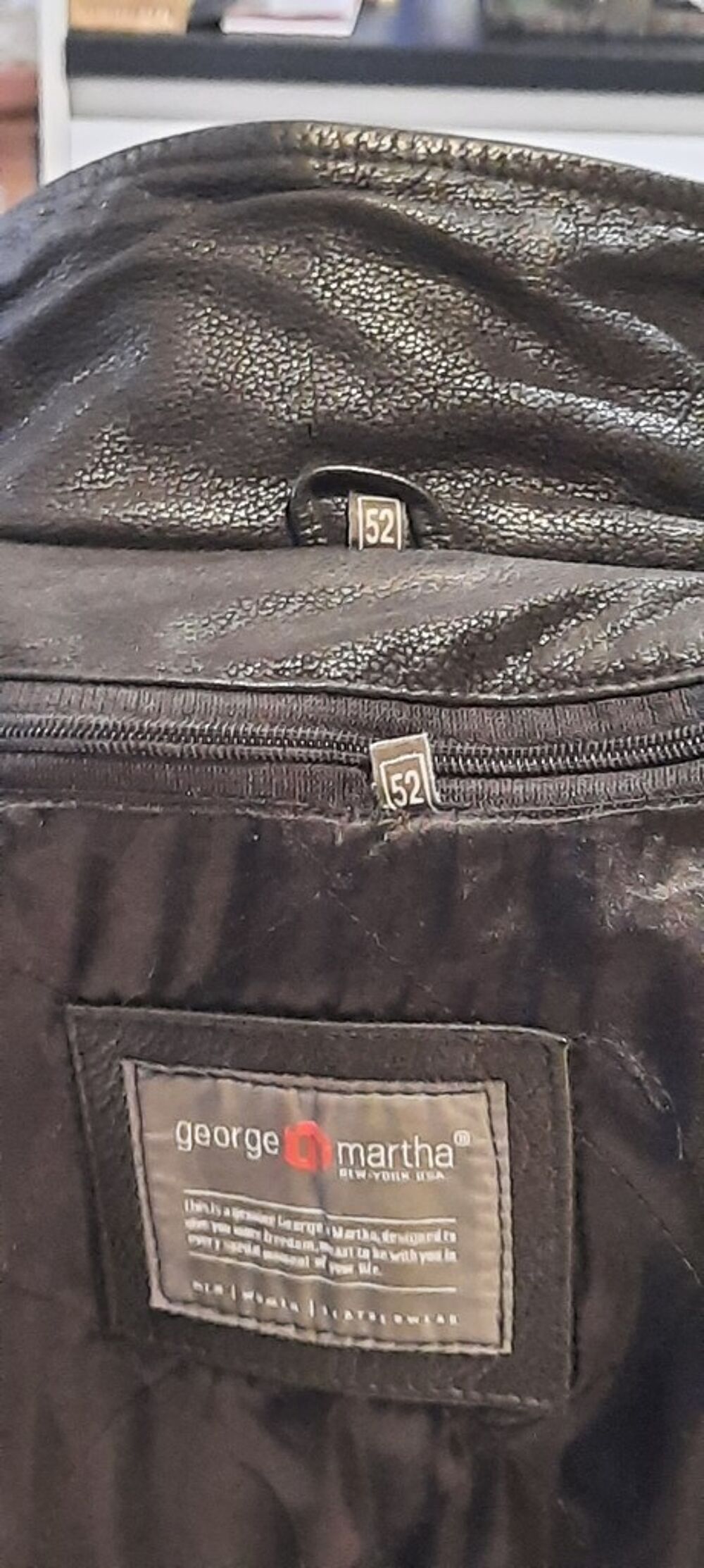 Veste noire george &amp; martha taille 52 Vêtements