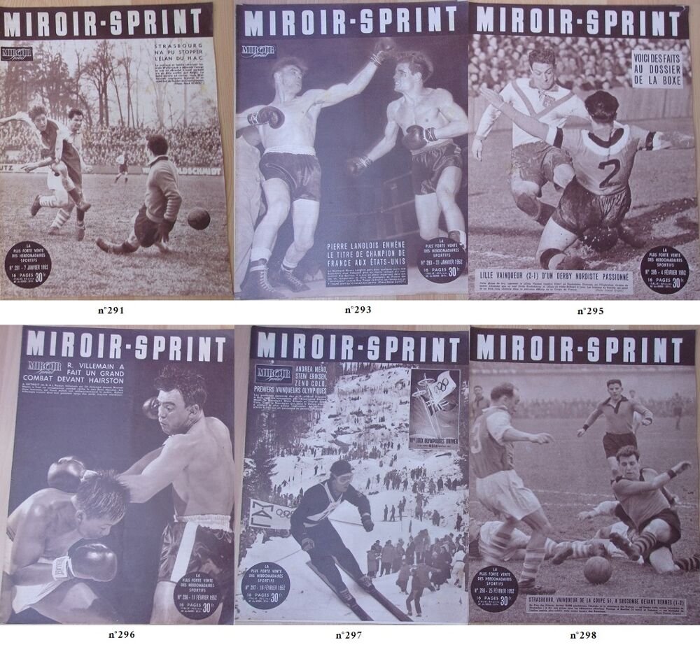 Miroir Sprint ann&eacute;e 1952 