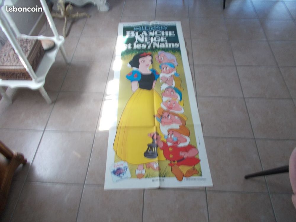 LOT D'AFFICHES DE COLLECTION DE WALT DISNEY 