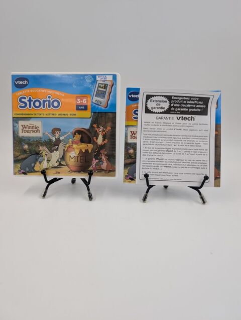 Jeu Vtech Storio Disney Winnie l'Ourson en boite, complet 7 Vulbens (74)