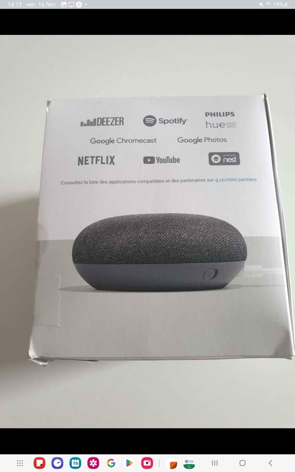 Google home mini Audio et hifi