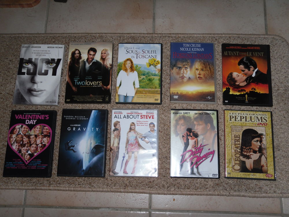 10 (dvd) tr&egrave;s bon films sur les Femmes TBE 2.50€ DVD et blu-ray