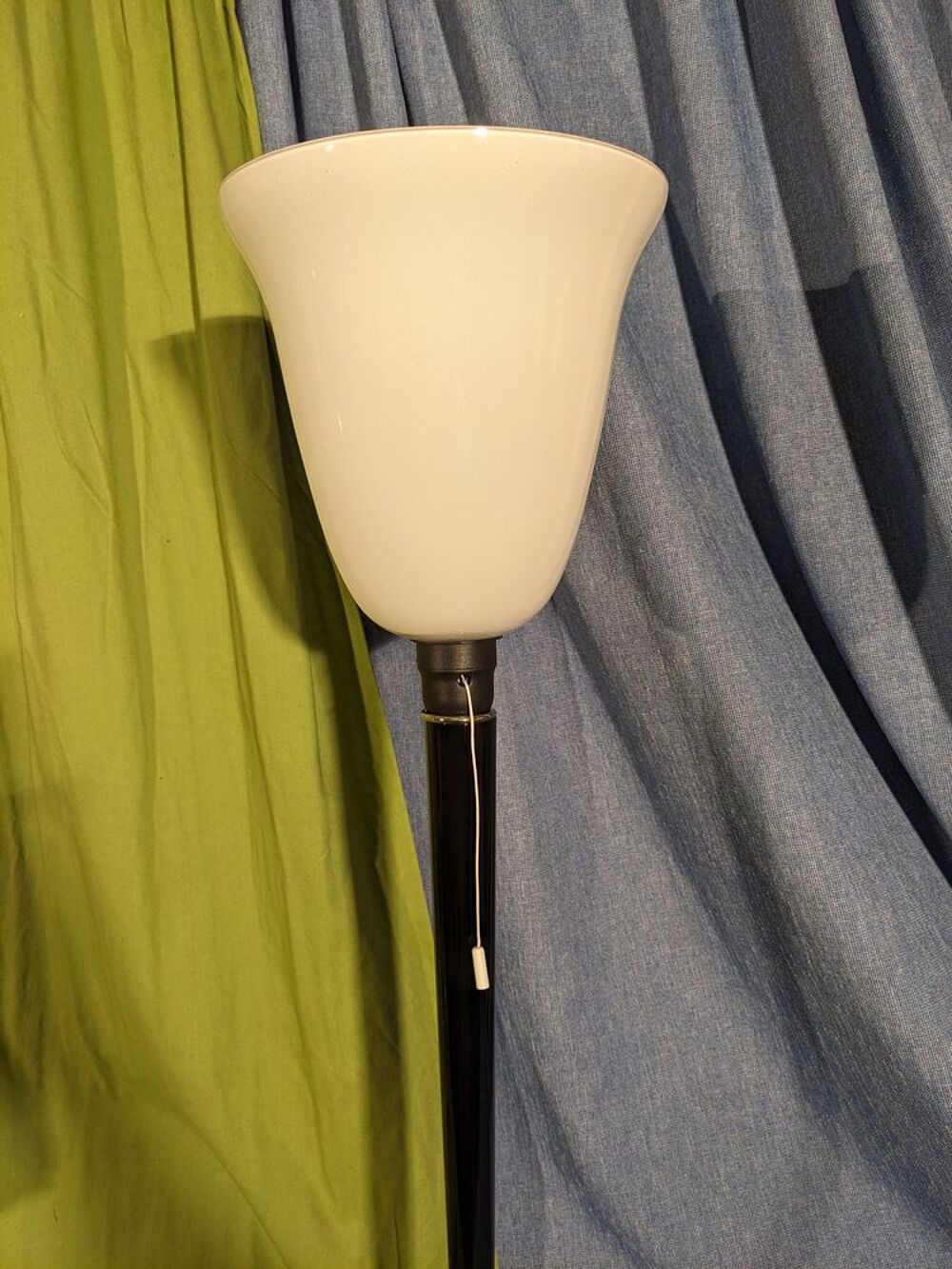 Lampe art d&eacute;co MAZDA LITA en acier LAQU&Eacute; NOIRE en parfait &eacute;t Décoration