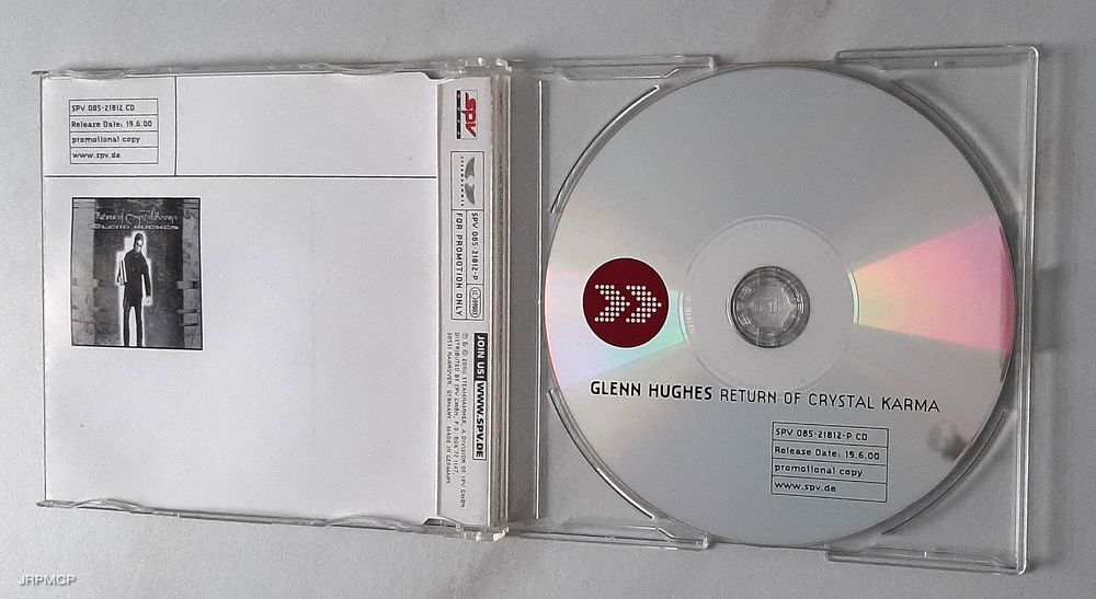 Glenn Hughes. Return Of The Crystal Karma. CD Rare CD et vinyles