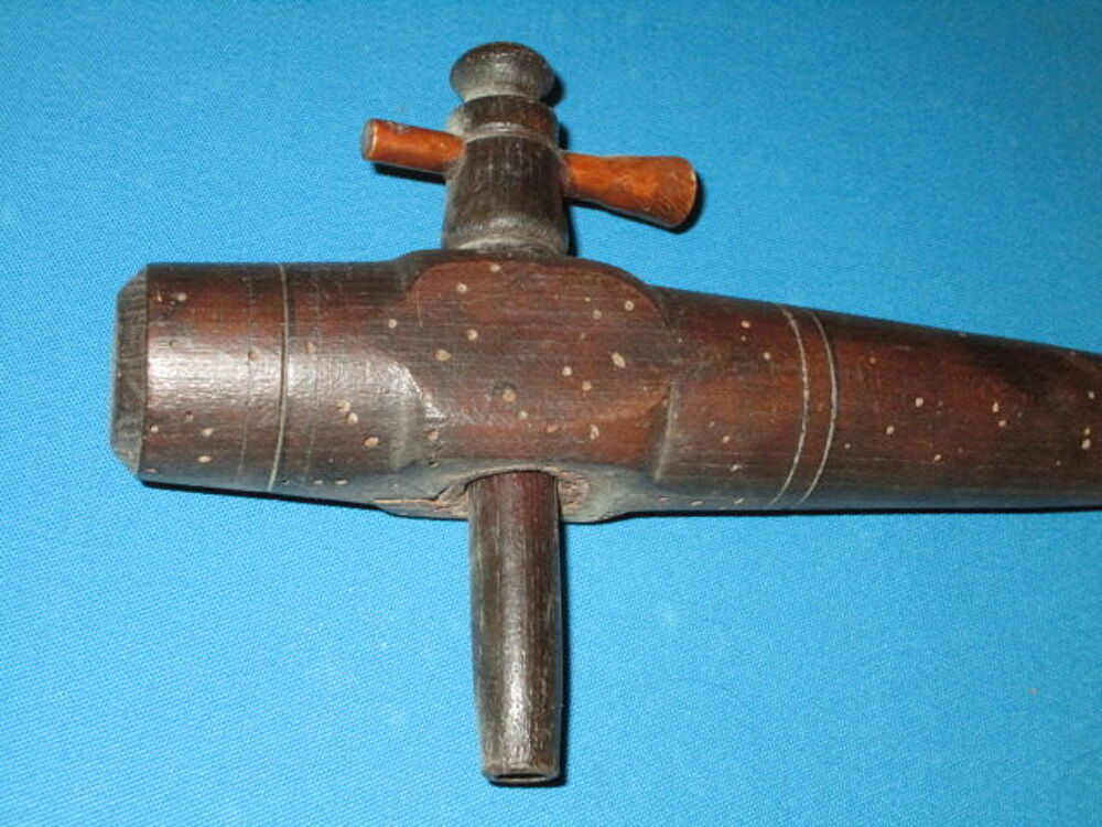 Ancien Robinet en Bois pour Tonneau robinet vin, 