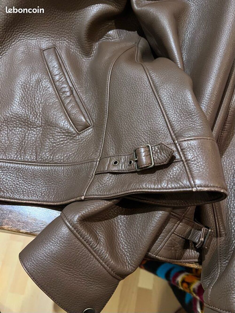 Blouson Cuir de Cerf Bonne Gueule Vêtements