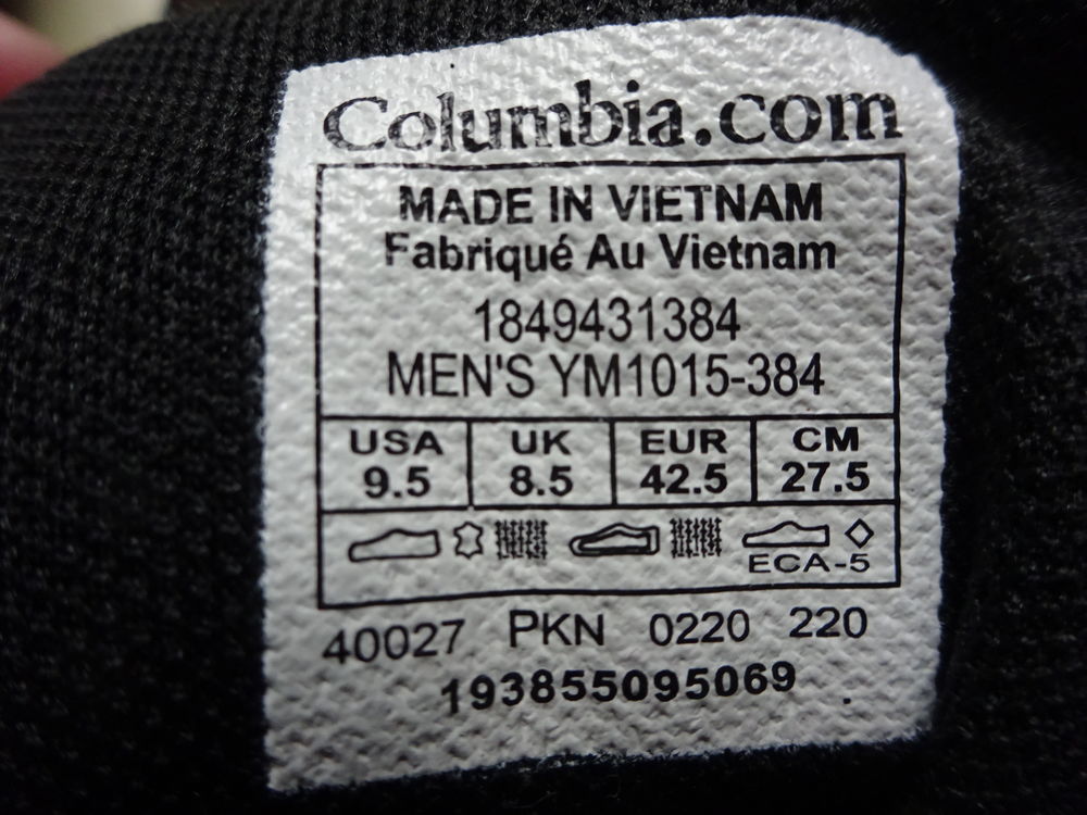 Chaussures COLUMBIA de randonn&eacute;e H Chaussures