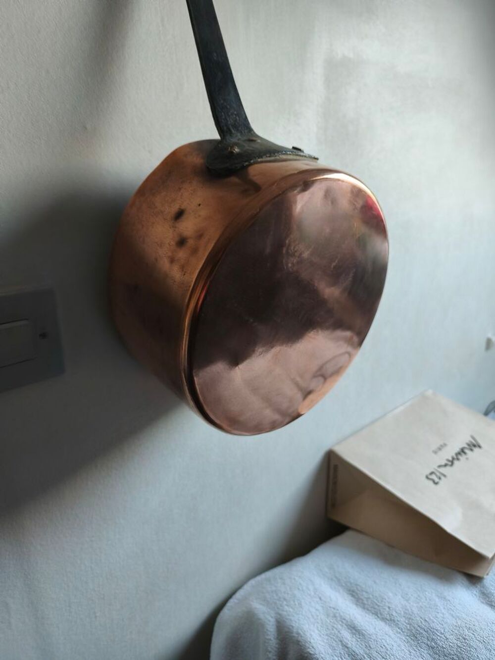Casseroles en cuivre Décoration