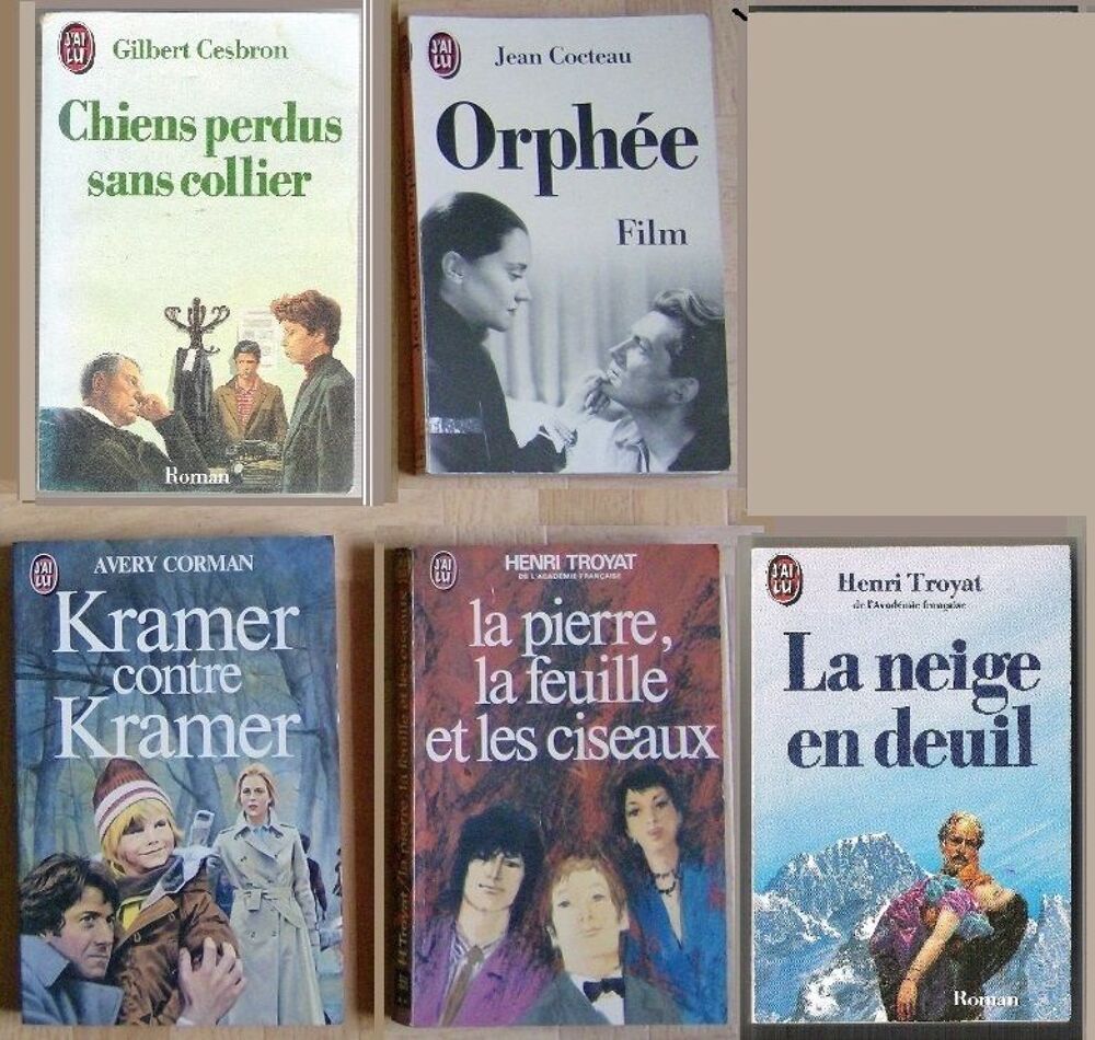 livres de la collection J'Ai Lu Livres et BD