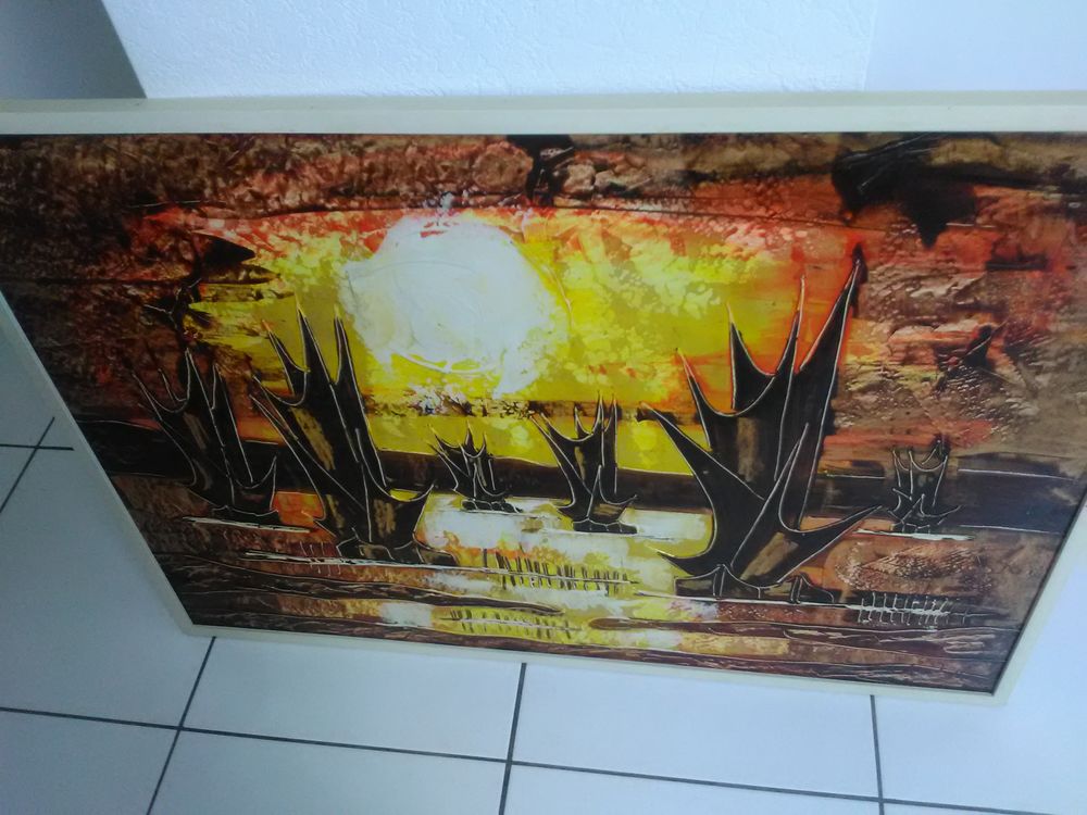 tableau peint Décoration