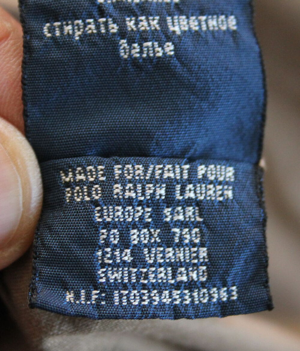 Veste velours chasse, weekend &agrave; la campagne RALPH LAUREN Vêtements