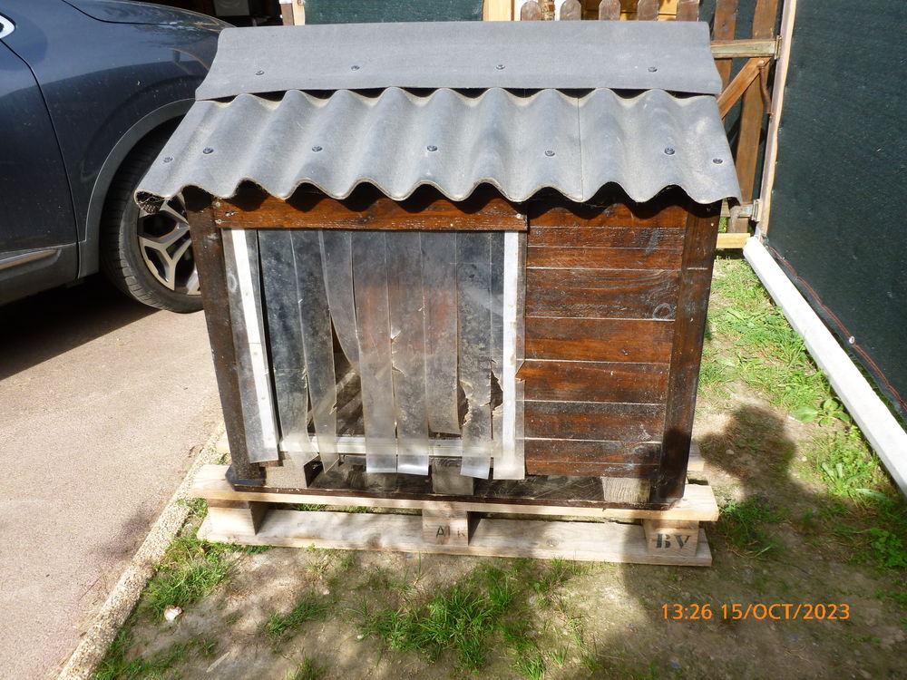 niche pour chien moyen Jardin