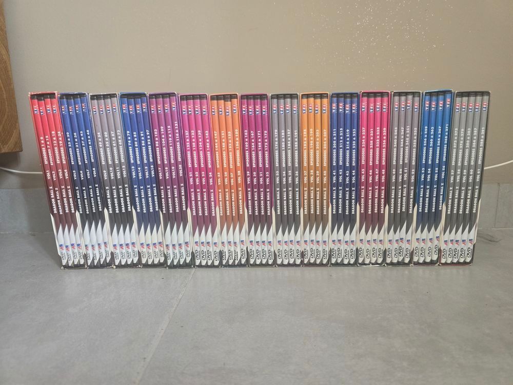 Collection int&eacute;grale Dragon Ball Z DVD et blu-ray