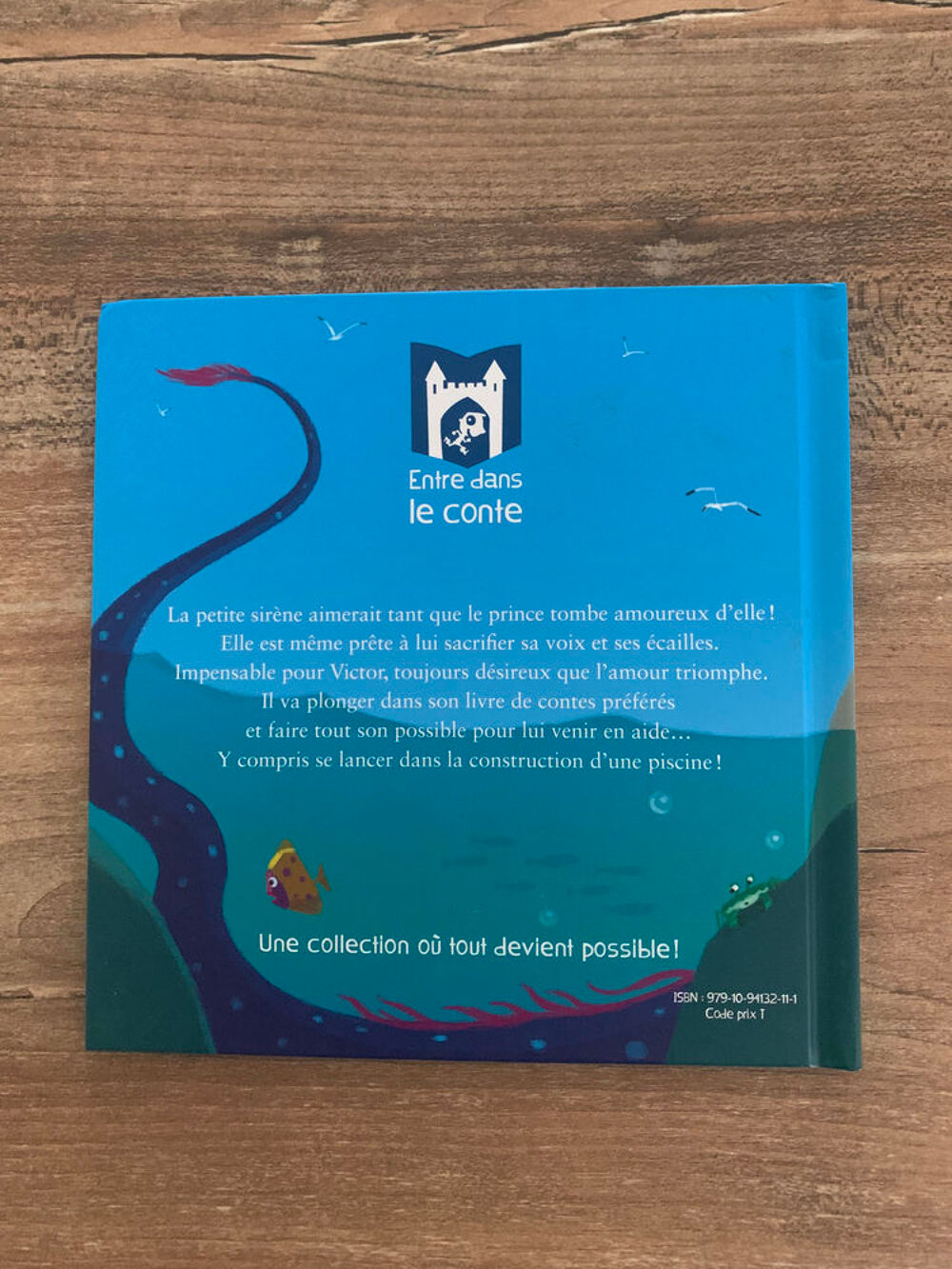 Livre enfant " Ne change rien petite sir&egrave;ne " Livres et BD