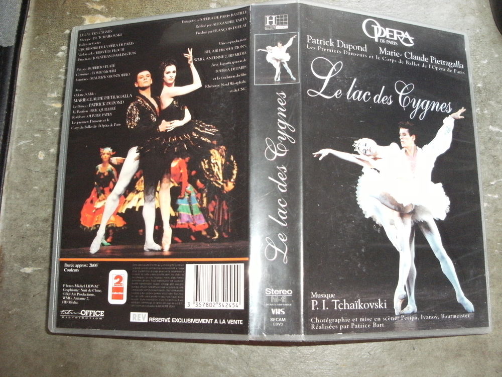 Film : " Le lac des cygnes " DVD et blu-ray